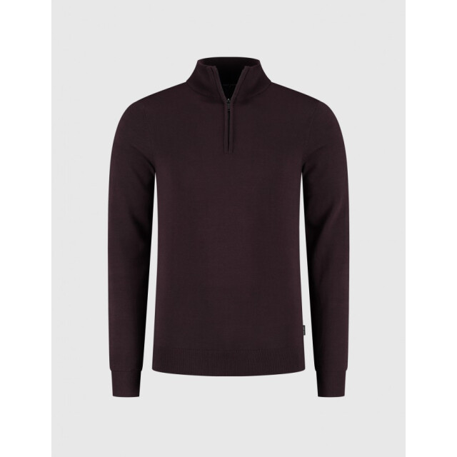 Saint Steve Cas 19480 80032 merlot half zip trui 80032 Merlot/CAS 19480 large