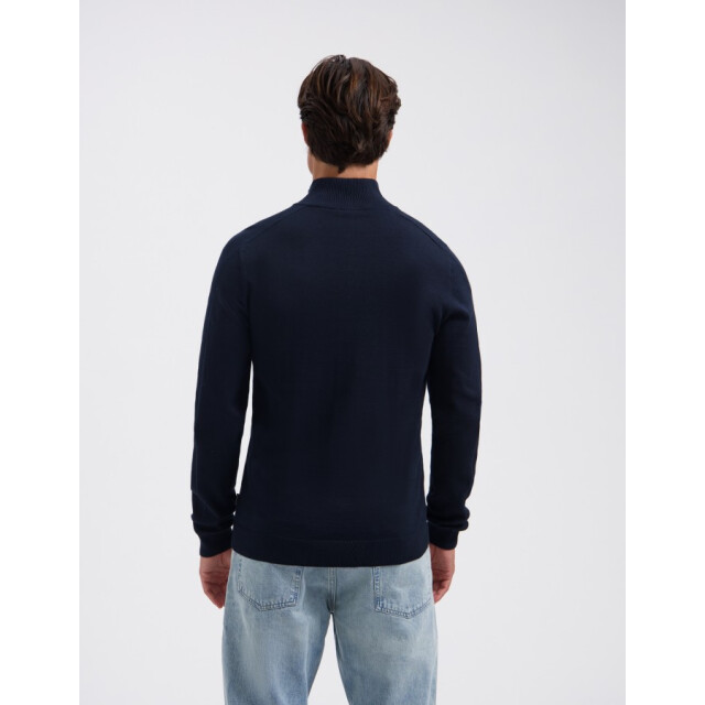 Saint Steve Elwin 70003 dark navy half zip trui 70003 Dark Navy/ELWIN large