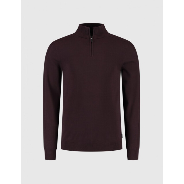 Saint Steve Elwin 80032 merlot half zip trui 80032 Merlot/ELWIN large