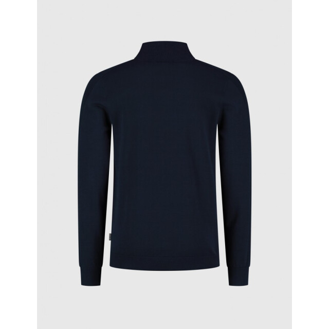 Saint Steve Elwin 70003 dark navy half zip trui 70003 Dark Navy/ELWIN large