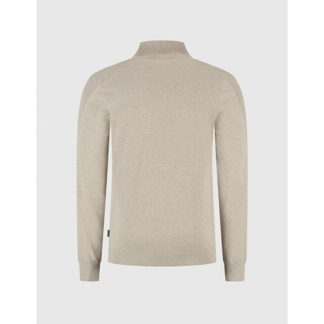 Saint Steve Elwin 20006 sand melee half zip trui 20006 Sand Melee/ELWIN large