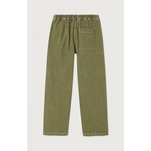 American Vintage Uzatown pants muza11a khaki MUZA11A large