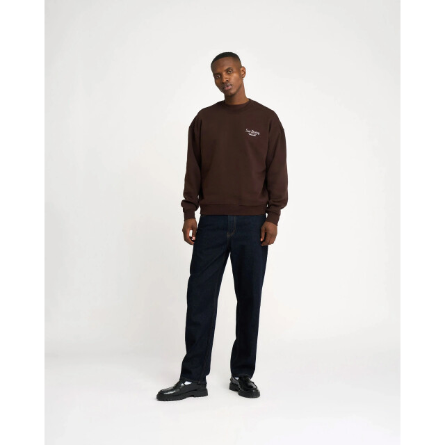 Resteröds Rtdrake chestprint crew 40262-1422-89-brown large