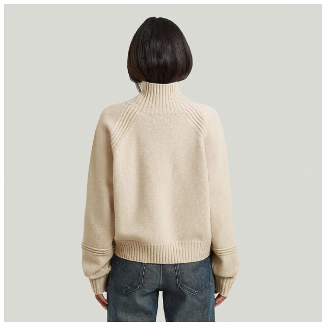 G-Star Heavy moto turtle knit wmn D30059-D770-1214 large