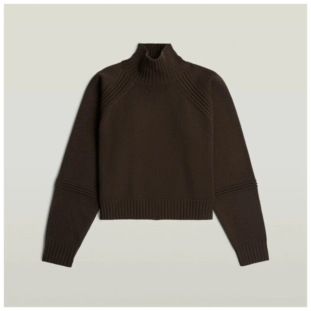 G-Star Heavy moto turtle knit wmn D30059-D770-D311 large