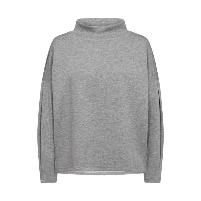 Free Quent Fqbrody tee fine scuba medium grey melange 212041-1240 large