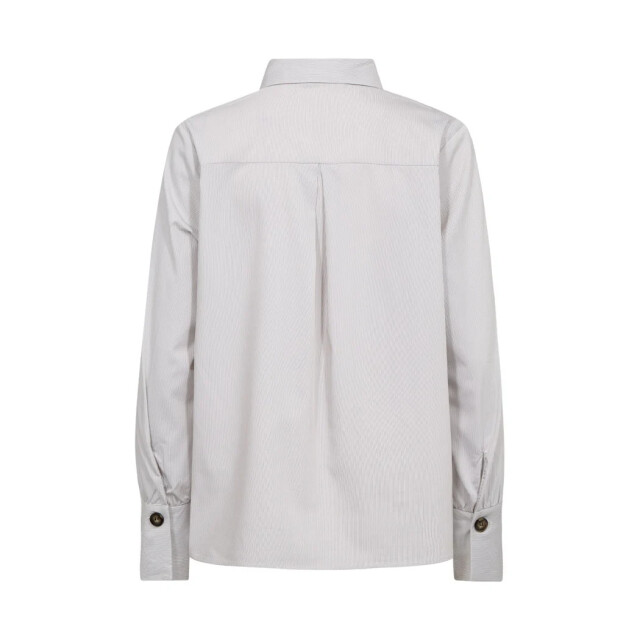 Free Quent Fqflyna shirt fine stripe off white 211842-7076 large