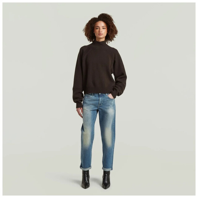 G-Star Heavy moto turtle knit wmn D30059-D770-D311 large