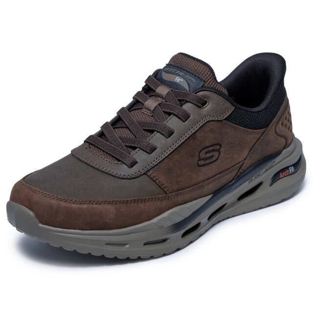 Skechers 210981 Arch Fit Orvan Veterschoenen Bruin 210981 Arch Fit Orvan large