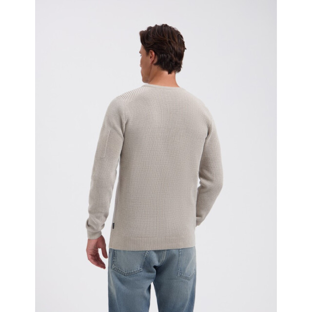 Saint Steve Lux 20006 sand melee crew neck trui 20006 Sand Melee/LUX large