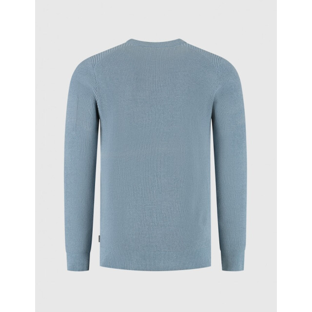 Saint Steve Lux 70045 ashley blue crew neck trui 70045 Ashley Blue/LUX large