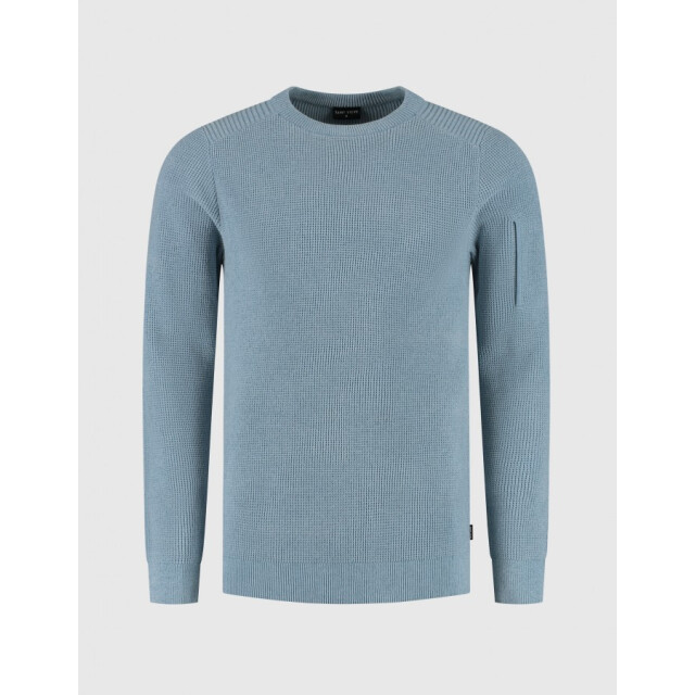 Saint Steve Lux 70045 ashley blue crew neck trui 70045 Ashley Blue/LUX large