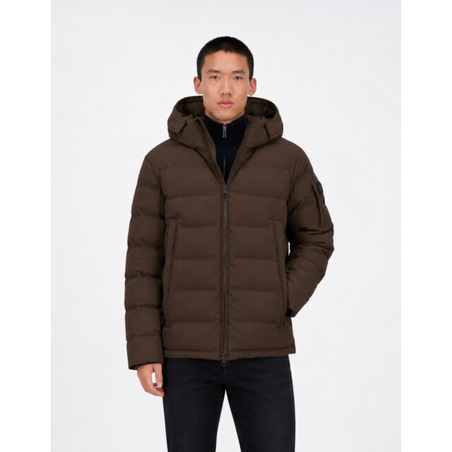Airforce Mitchell parka dark coffee heren jack airfo Dark Coffee/MITCHELL PARKA large
