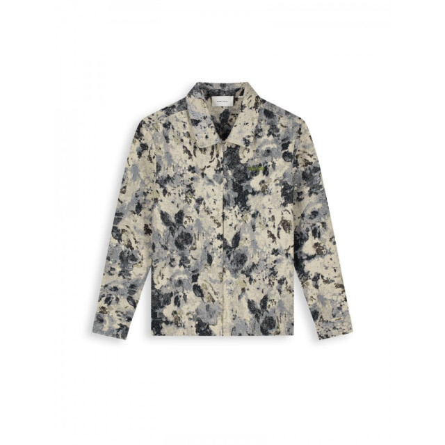 Pure Path 26030204 53 jacquard flower full-zip overshirt purep 53/26030204 large