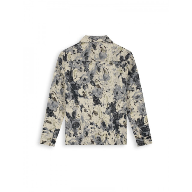 Pure Path 26030204 53 jacquard flower full-zip overshirt purep 53/26030204 large
