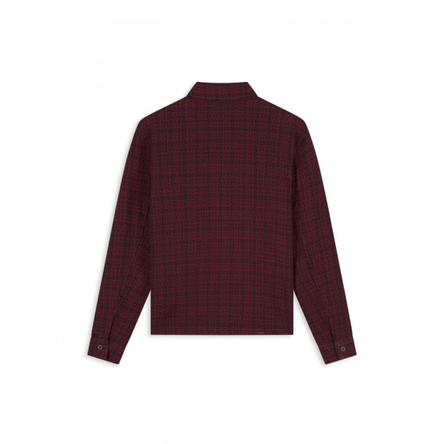 Pure Path 26030208 02 structured checked overshirt purep 02/26030208 large