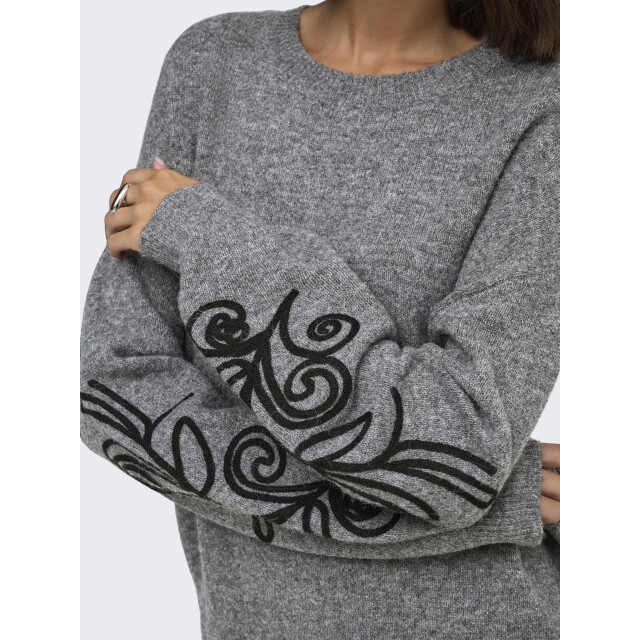 Jacqueline de Yong Jdyjella lia l/s o-neck pullover kn 15373045 large