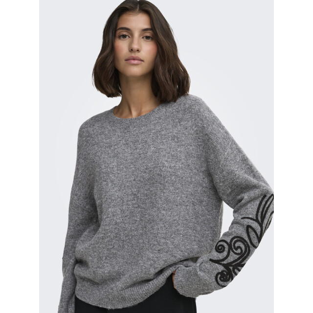 Jacqueline de Yong Jdyjella lia l/s o-neck pullover kn 15373045 large