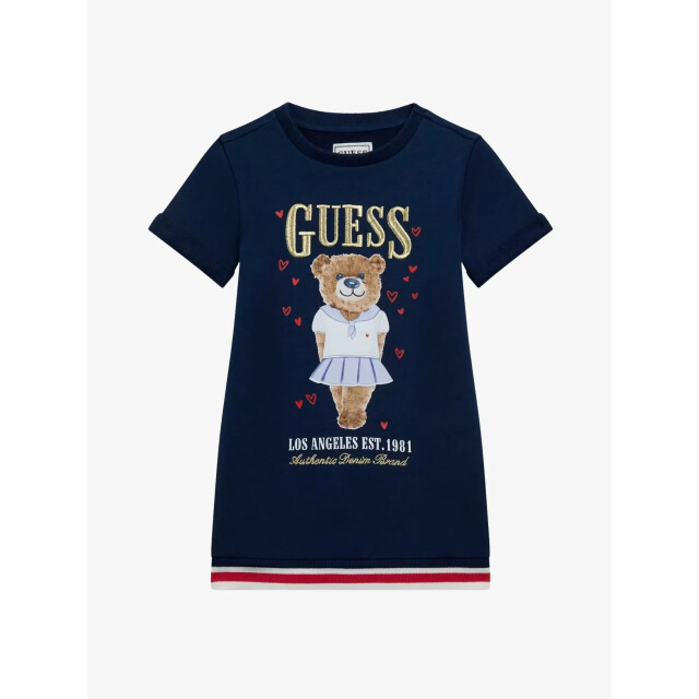 Guess Meisjes jurk sweat K6RK11-KAD74-G7HR large
