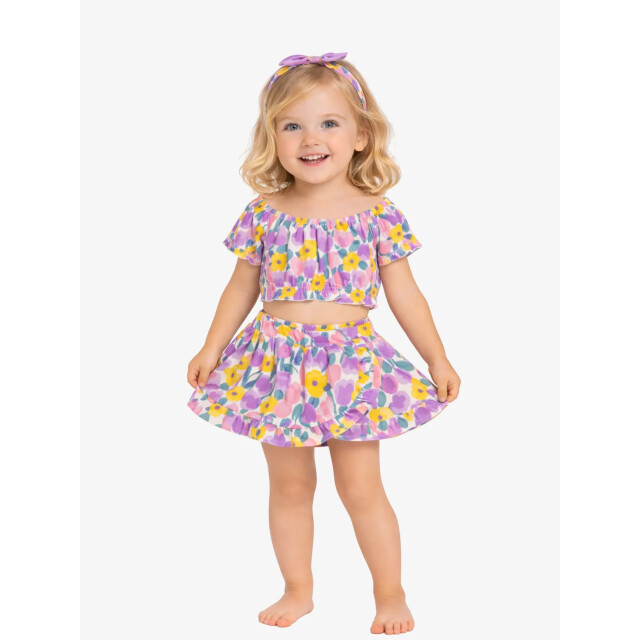 Mayoral Meisjes set rok haarband 1-934-86 large