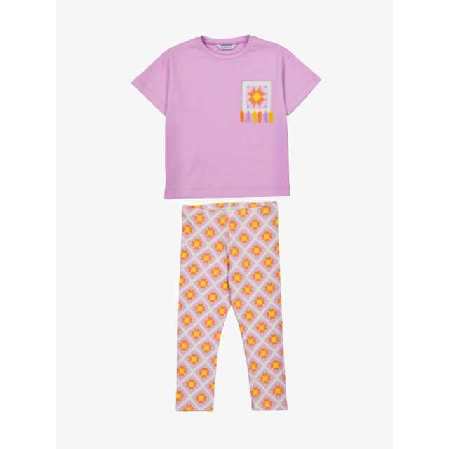 Mayoral Meisjes set legging lila 3-727-39 large