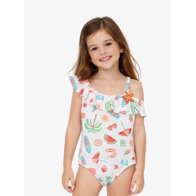 Mayoral Meisjes badpak one shoulder 3-737-36 large