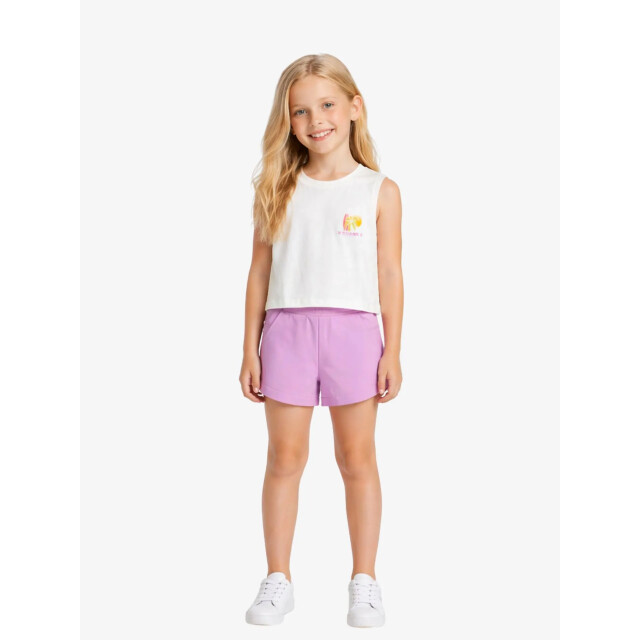 Mayoral Meisjes set top chenille shorts lila 272-60 large