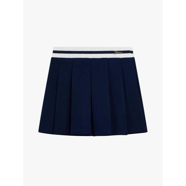 Guess Meisjes rok punto milano midi secret blauw K6RD02-KAUH0-G7HR large