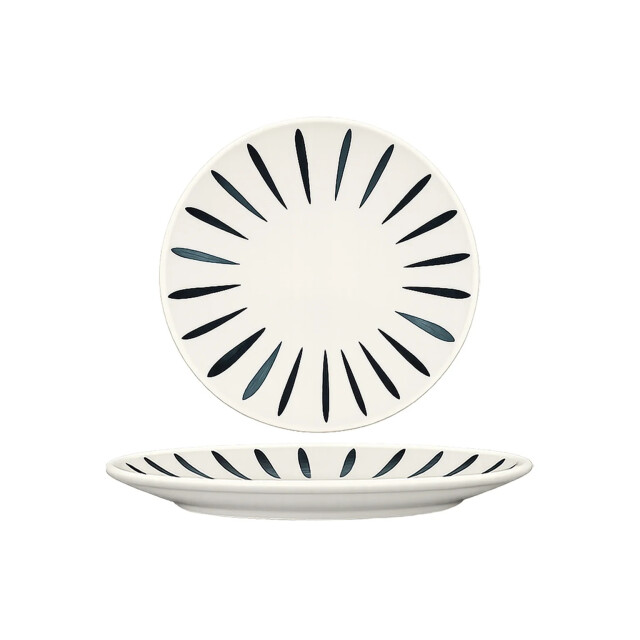 Bonna Dinerbord lavis black porselein 27 cm set van 6 3694735 large