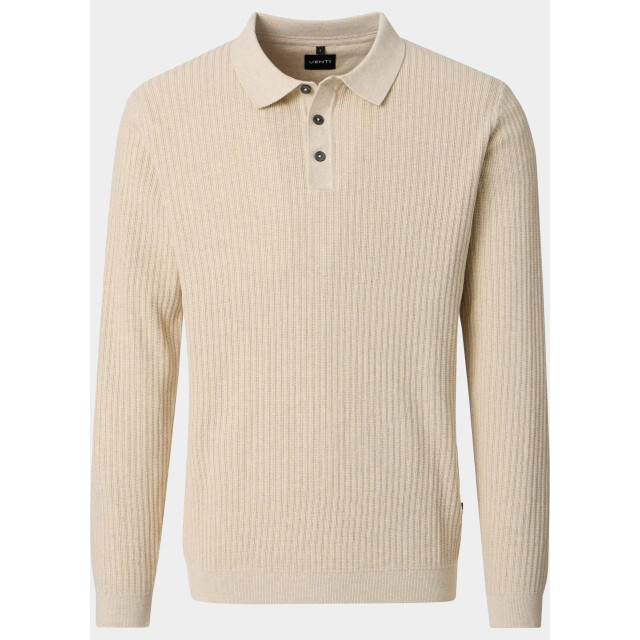 Venti Polo lange mouwen heren polo 1/1 gestrickt 226280000/016 211036 large