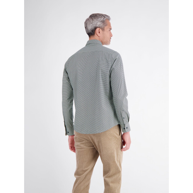 Lerros Heren overhemd 2691474 139 gravel Lerros Overhemd 2691474 139GravelBeige large
