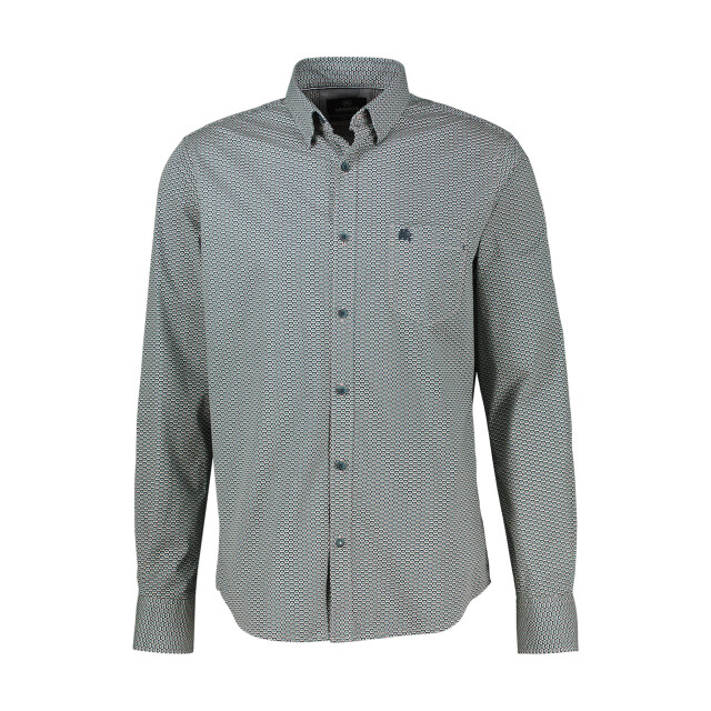 Lerros Heren overhemd 2691474 139 gravel Lerros Overhemd 2691474 139GravelBeige large