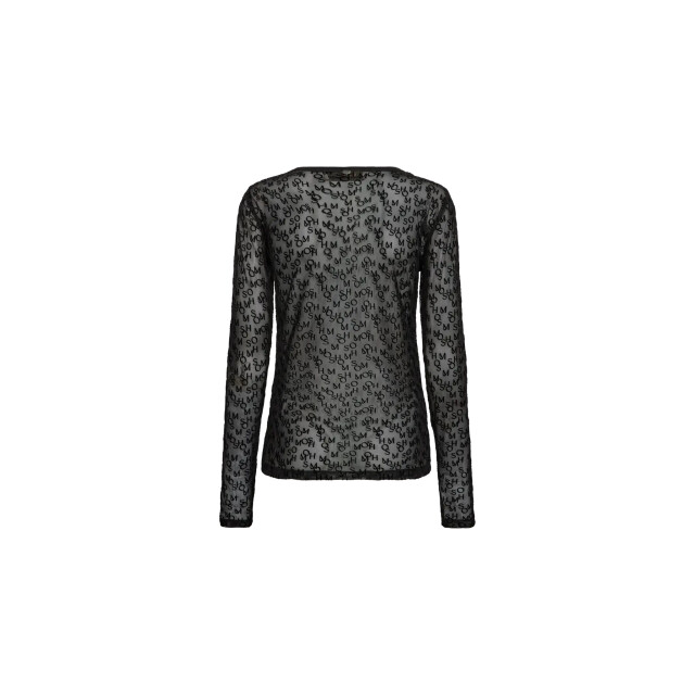 Mos Mosh 176020 801 mmloretta mono mesh blouse black 176020 801 large