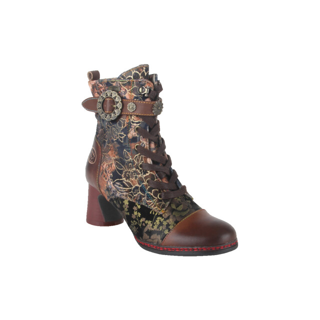Laura Vita Incao 10 marron dames veterboots gekleed Laura Vita INCAO 10 Marron large