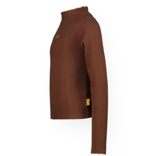 Vingino Vingino Top lange mouw AW26KG300158 Tops & T-Shirts Bruin Vingino Top lange mouw AW26KG300158 large