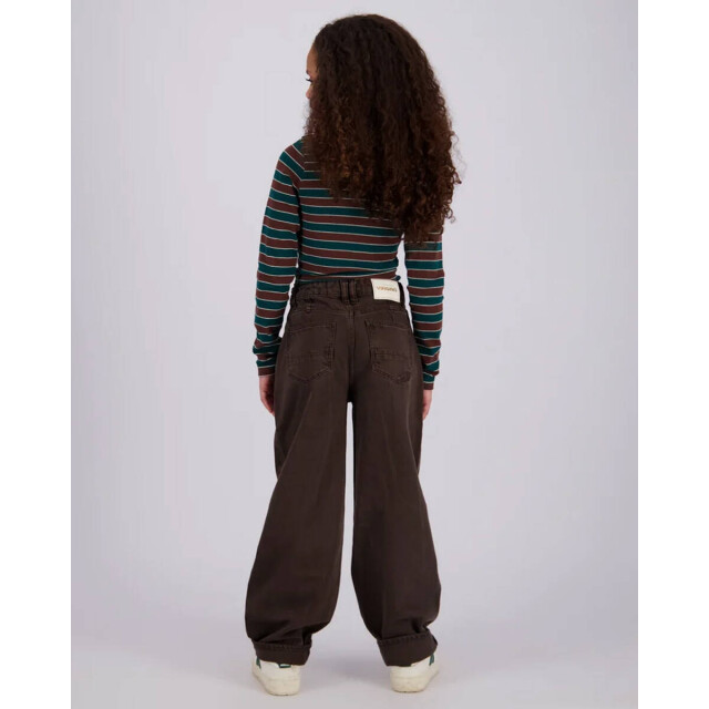 Vingino Vingino Top lange mouw AW26KG300159 Tops & T-Shirts Bruin Vingino Top lange mouw AW26KG300159 large