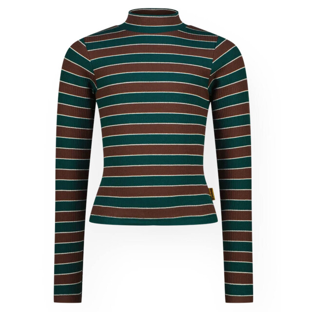 Vingino Vingino Top lange mouw AW26KG300159 Tops & T-Shirts Bruin Vingino Top lange mouw AW26KG300159 large