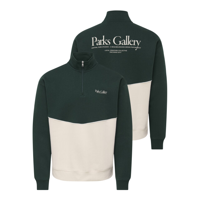 Only & Sons Only & sons ceres relaxed half zip sweatshirt parks 22039475 large