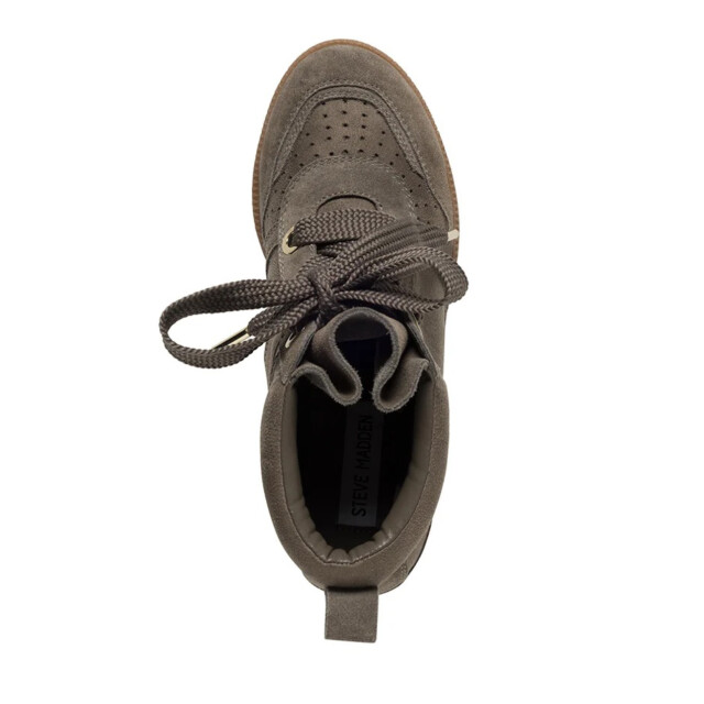 Steve Madden Mables taupe suede hoge sneakers dames 11005881 03002 275 large
