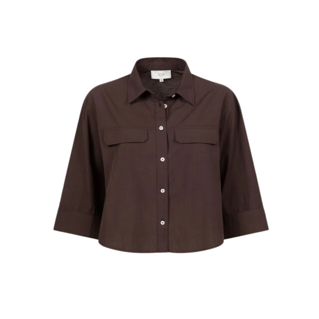 Âme Antwerp Cropped poplin shirt blouses odile Odile large