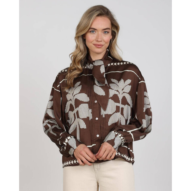 Nukus Blouse lange mouw nkf02203 alexandr Nukus Blouse lange mouw NKF02203 ALEXANDR large