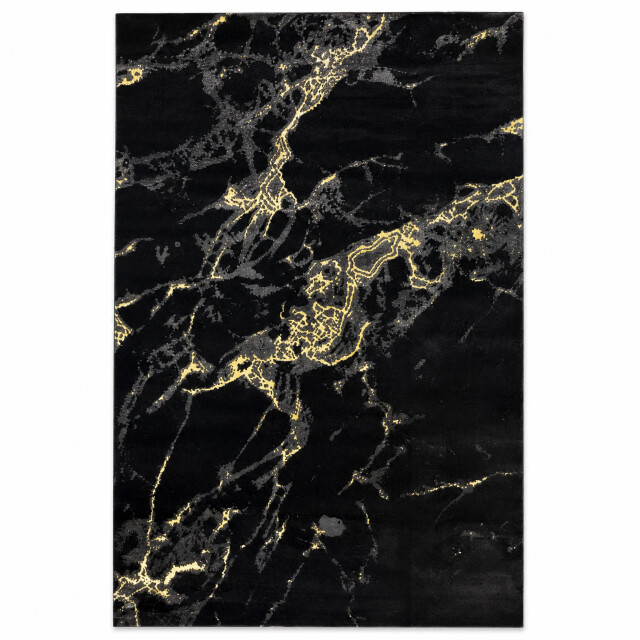 Muratap Fashion marmer laagpolig vloerkleed design tapijt goud- 240x330 cm 2870161 large