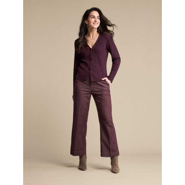 Red Button Rb emilie knit burgundy RB Emilie knit burgundy large