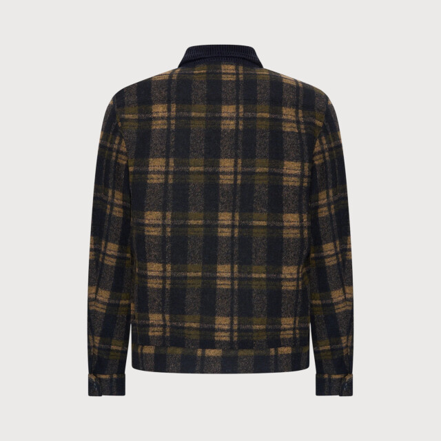 Blue Industry Ruitpatroon overshirt | MILANO-W26 large