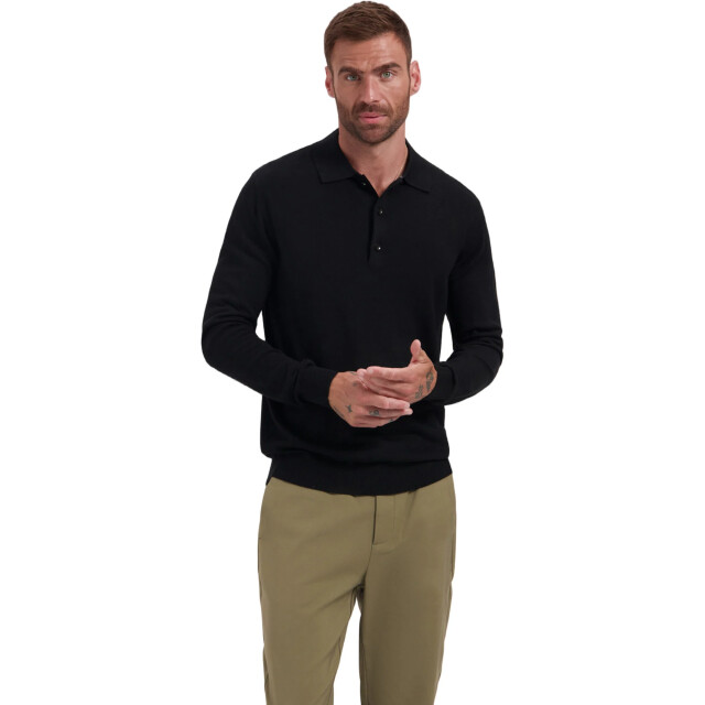Dstrezzed Ds destin button polo 406078-999 large