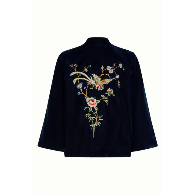 King Louie Noor jacket gamine 10701 evening blue 10701 large