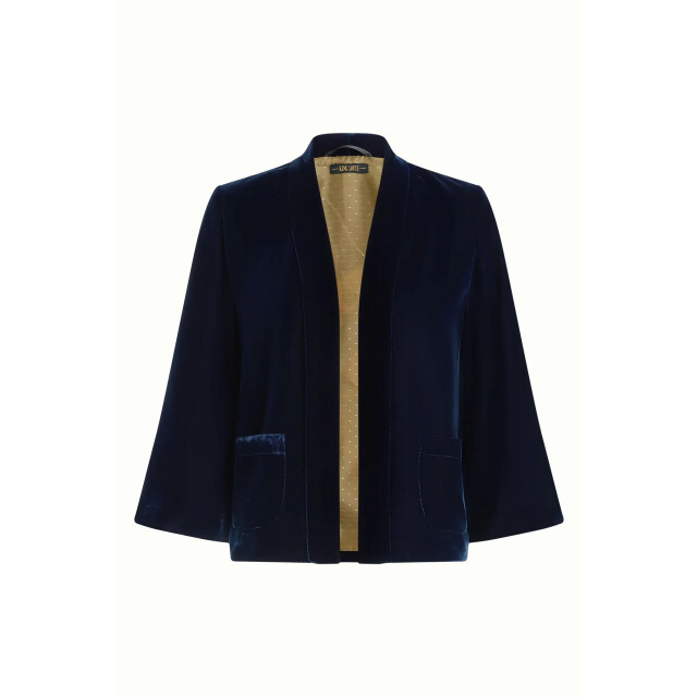 King Louie Noor jacket gamine 10701 evening blue 10701 large