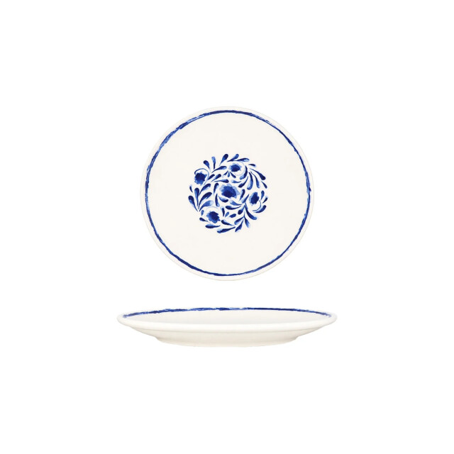 Bonna Dessertbord lavis blue porselein 21 cm set van 6 3696105 large