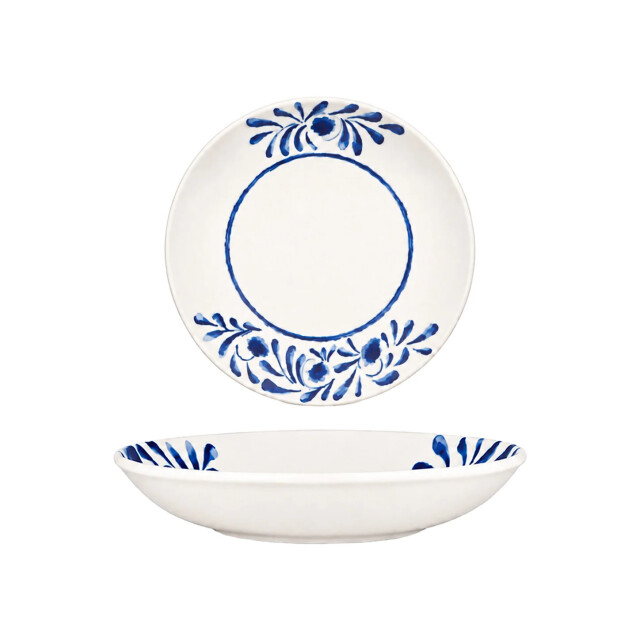 Bonna Diepbord lavis blue porselein 23 cm (1000cc) set van 6 3696118 large