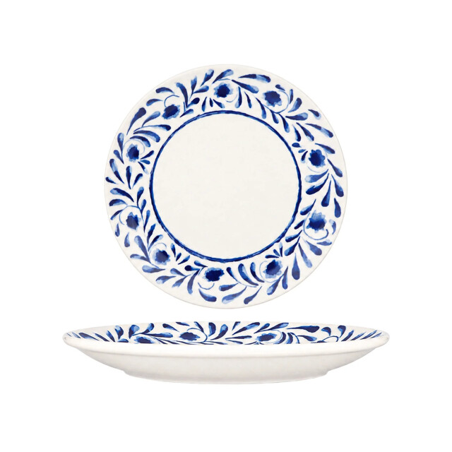 Bonna Dinerbord lavis blue porselein 27 cm set van 6 3696109 large